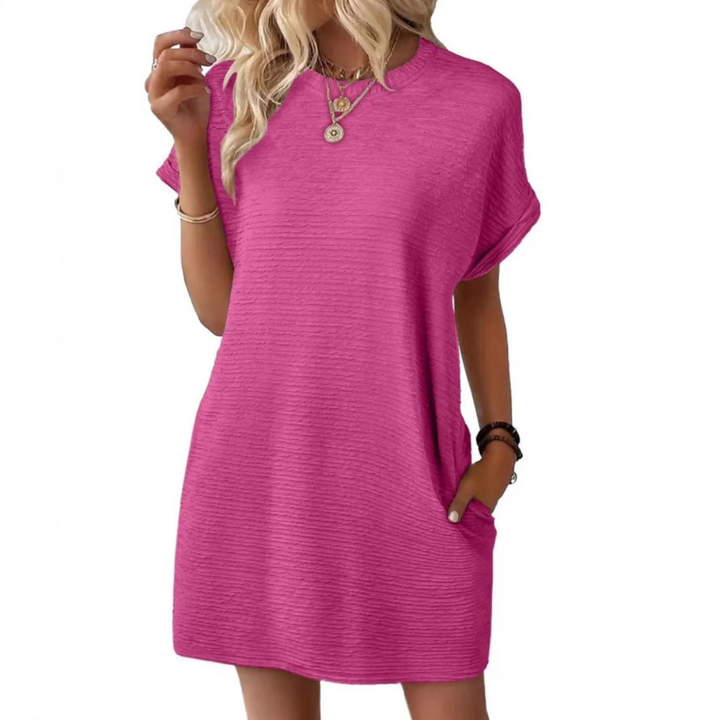 SOPHIA – LAID-BACK CHIC T-SHIRT DRESS