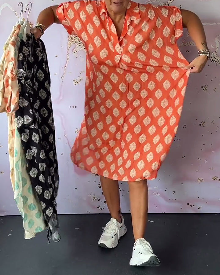 Paisley – Stylish Dress with V-Neck