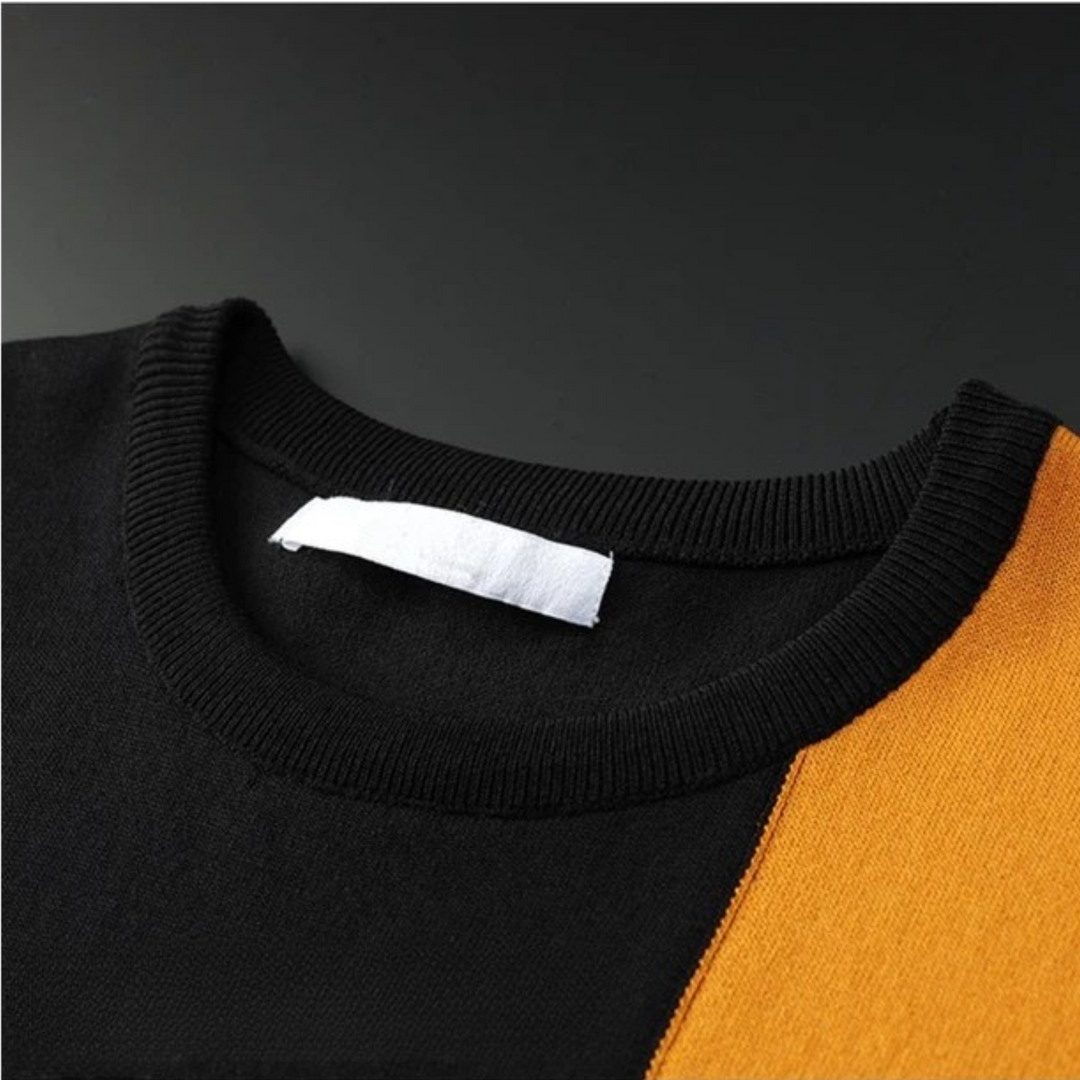 MASON – MODERN BLOCK KNIT TEE