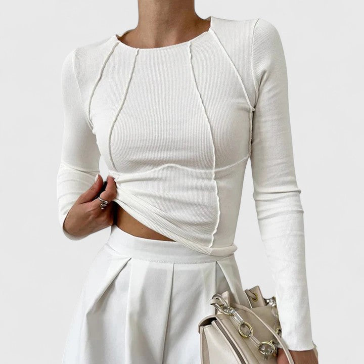 CATALINE – CHIC LONG SLEEVE TOP