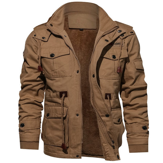 SEVI – MILITARY-INSPIRED UTILITY JACKET