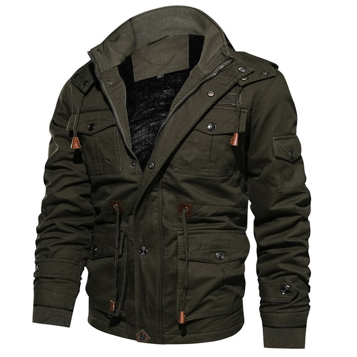 SEVI – MILITARY-INSPIRED UTILITY JACKET