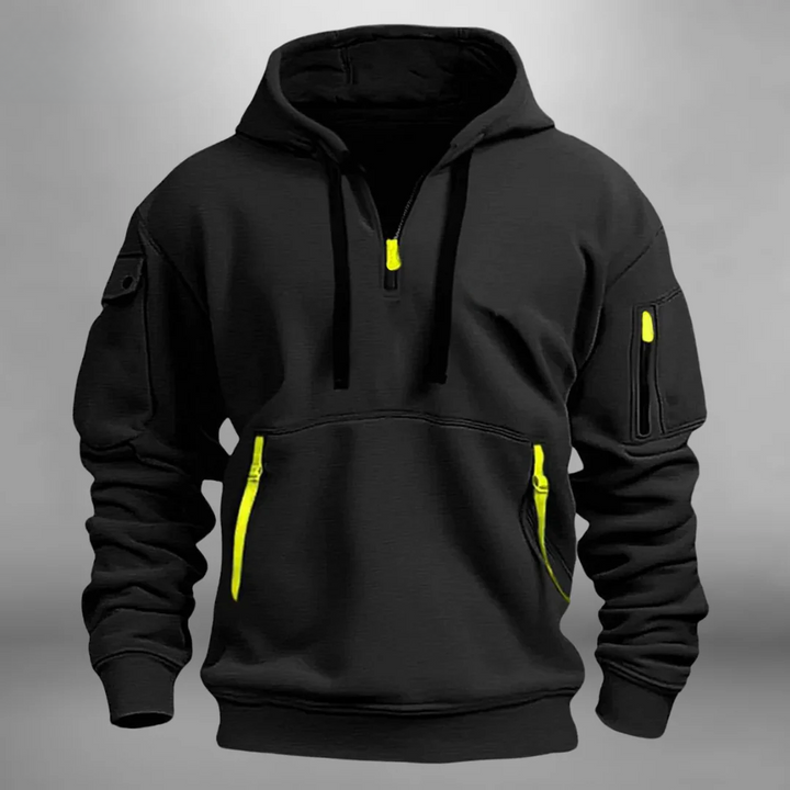 CONOR – CASUAL ZIP HOODED SWEATSHIRT