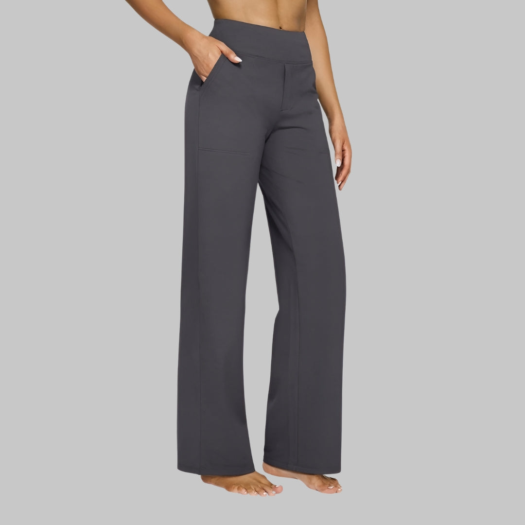 FELICIA – WIDE LEG COMFORT TROUSERS