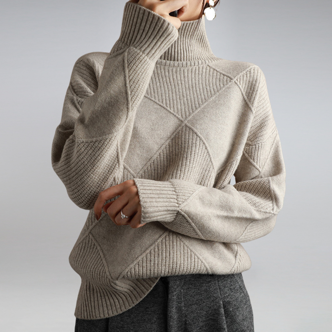 Mara™ Luxe Textured Winter Sweater