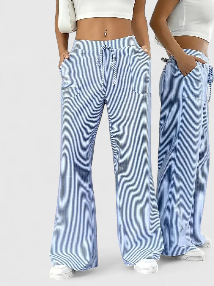 SIERRA – STRIPE FLOW LOUNGE PANTS
