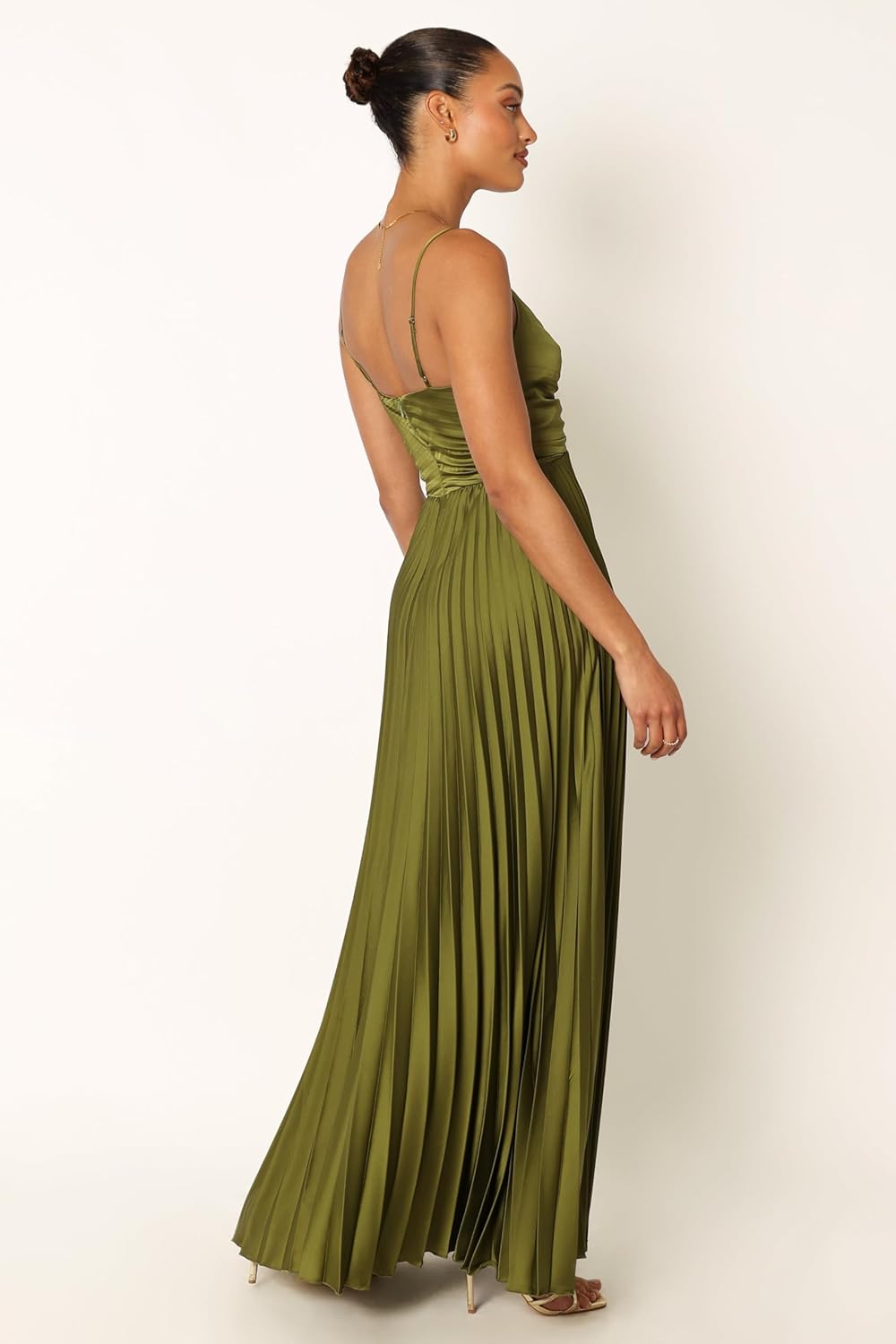GRANT – FORMAL PLEATED MIDI DRESS