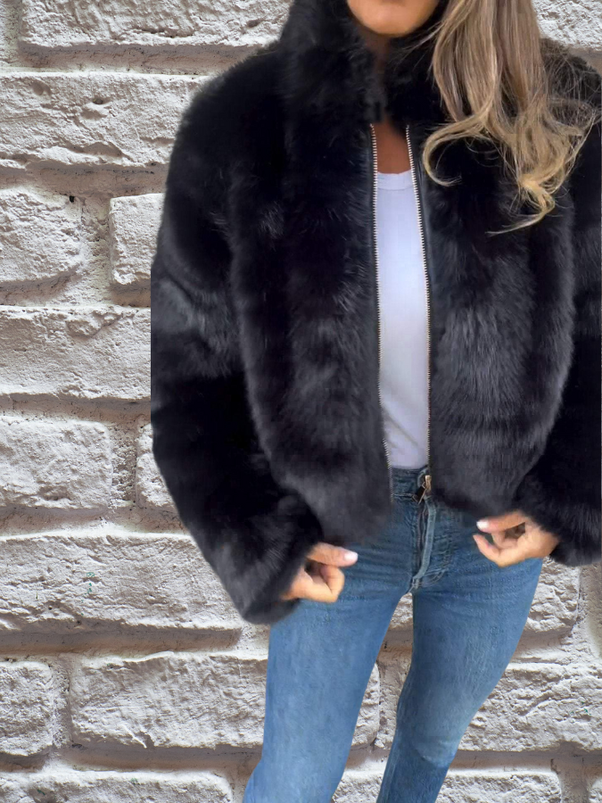 BELLA – THE LUXE FAUX FUR JACKET
