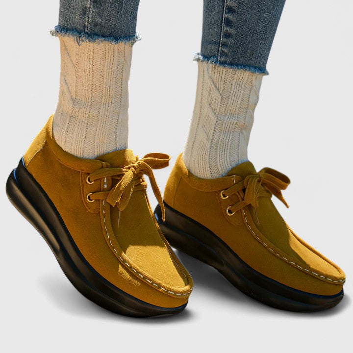 PERRIE – PLATFORM MOCCASIN SHOE