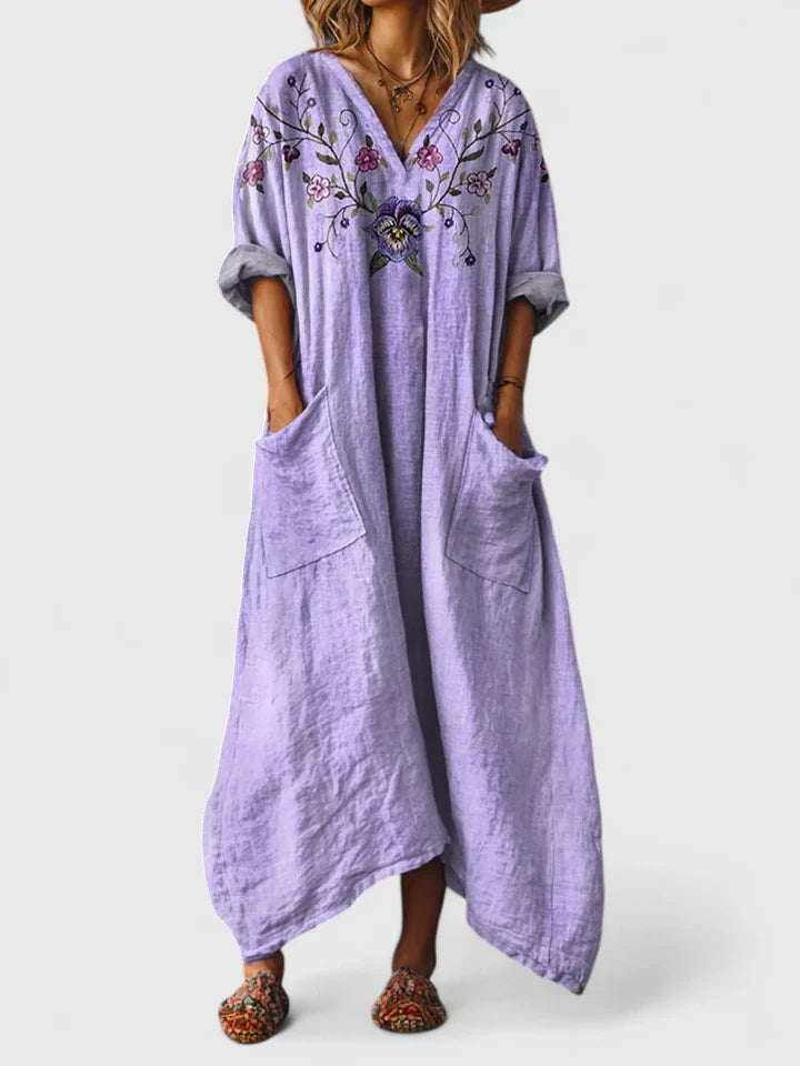 SHIELA - FREE-SPIRIT MAXI DRESS