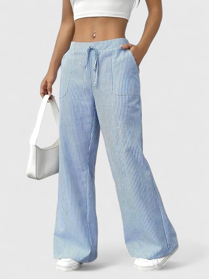 SIERRA – STRIPE FLOW LOUNGE PANTS