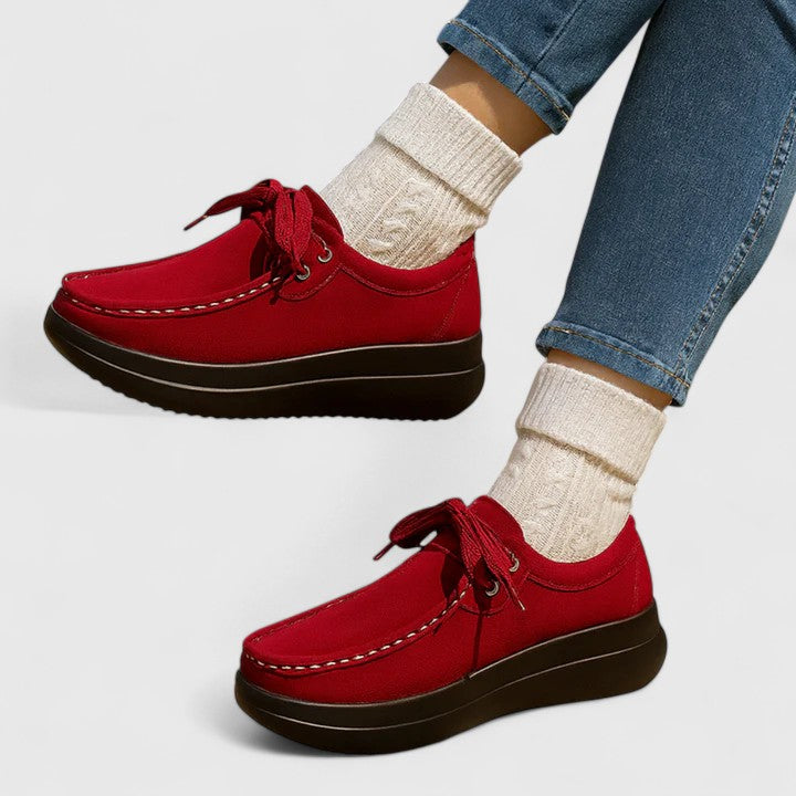 PERRIE – PLATFORM MOCCASIN SHOE