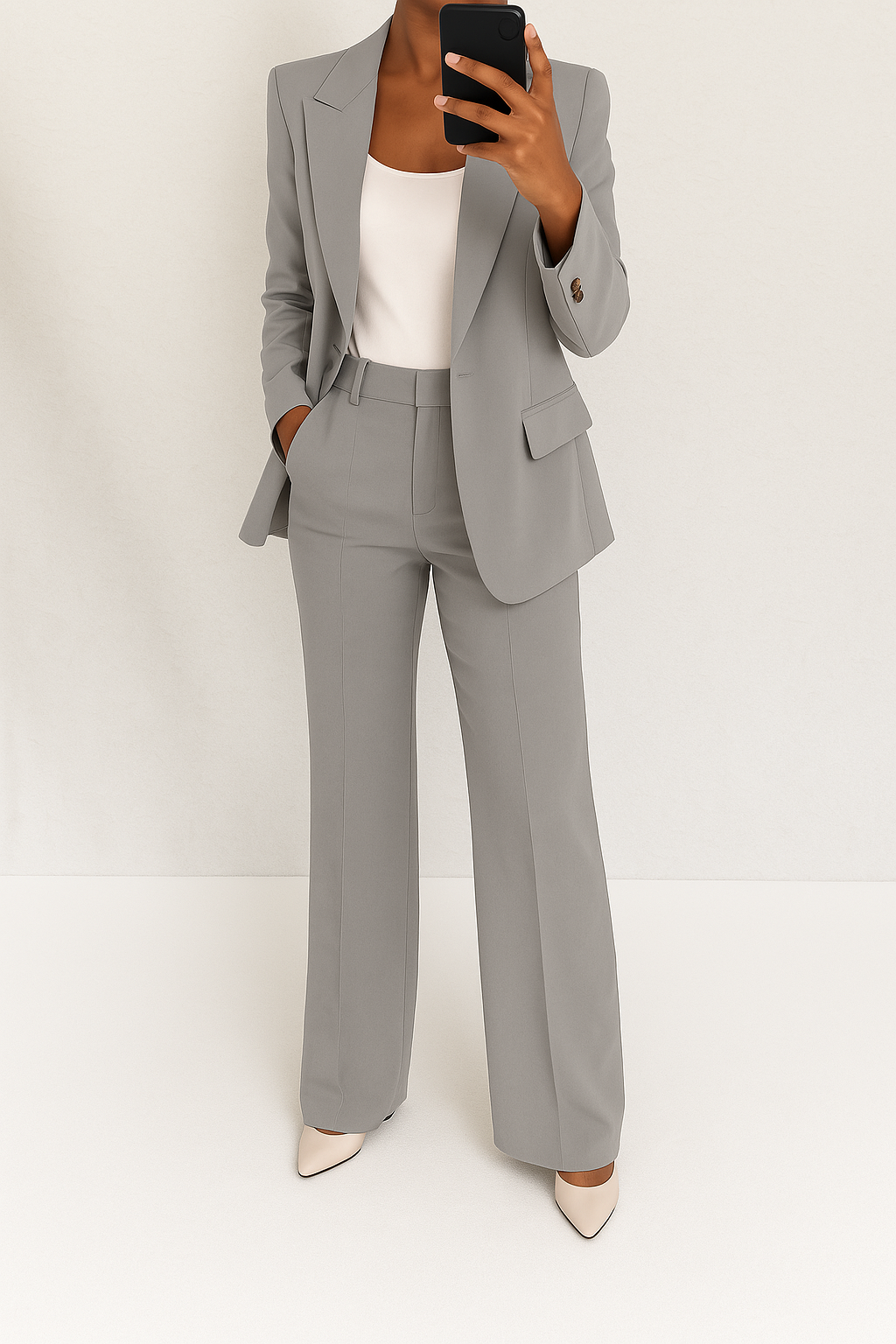 COURTNEY – POWER CHIC PANTSUIT SET