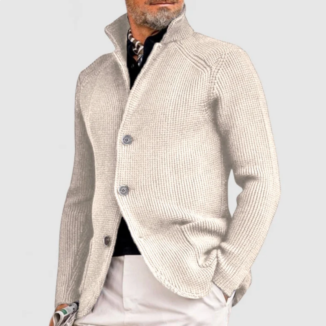 ARTHUR – CLASSIC KNIT BUTTON CARDIGAN