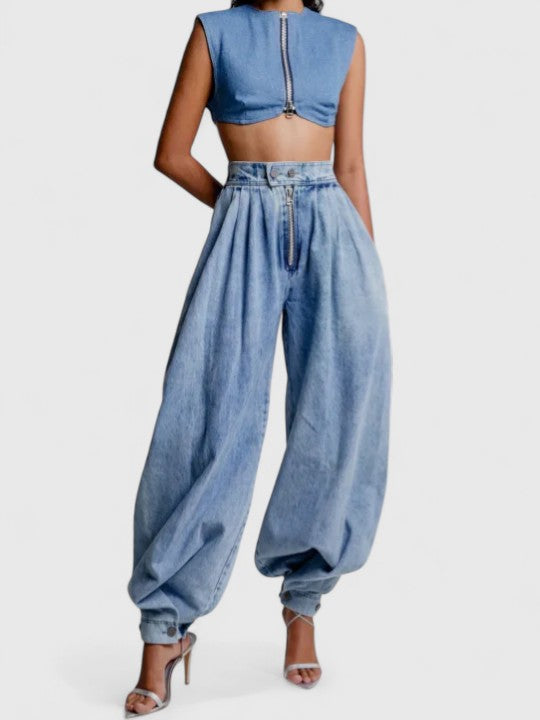 JOHANNA – HIGH WAIST BALLOON JEANS