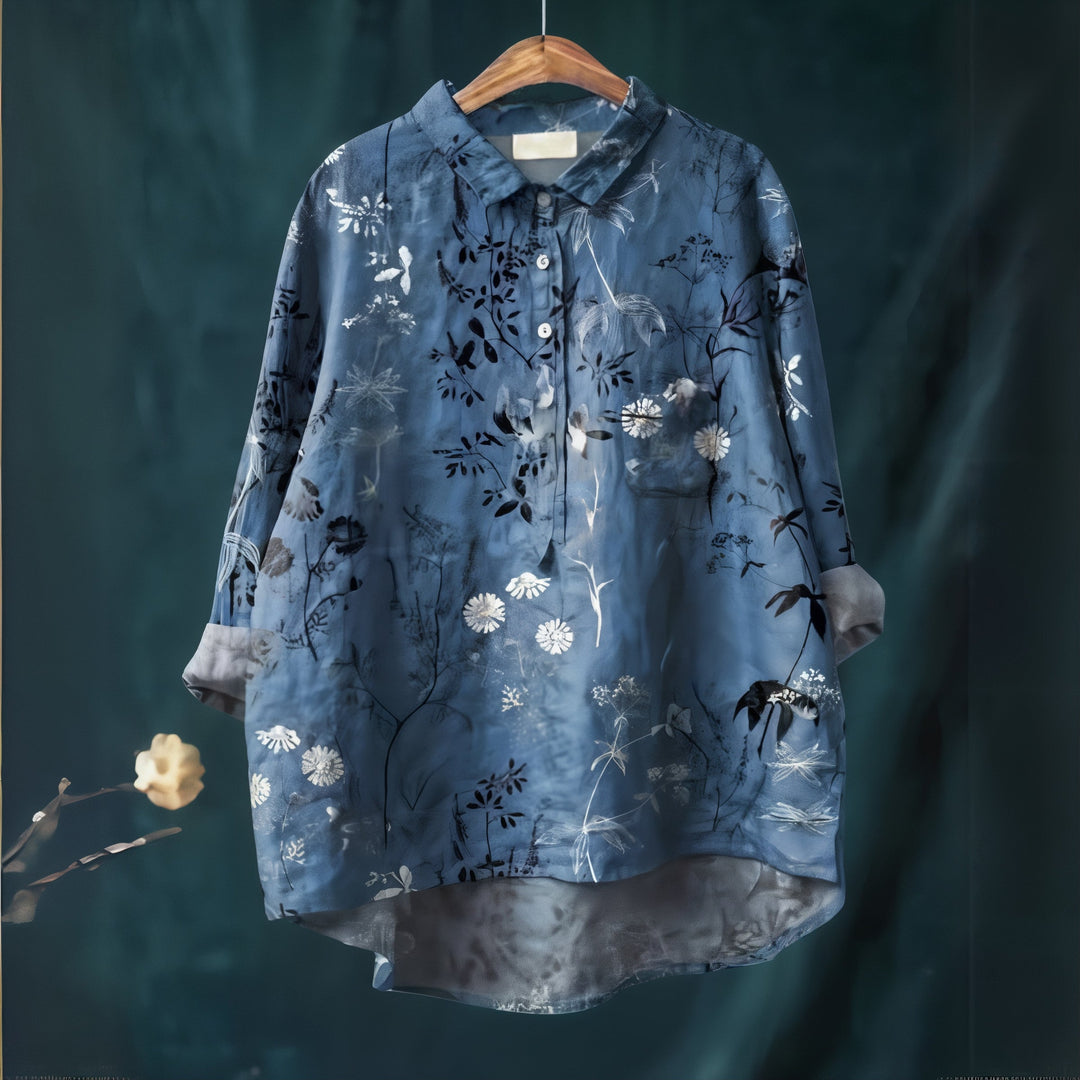 Fiona | Blouse with Romantic Floral Print