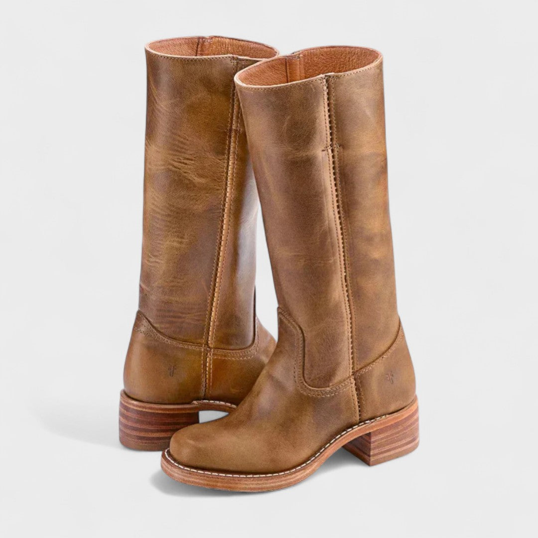 MARCUS – CLASSIC VEGAN LEATHER RIDING BOOTS