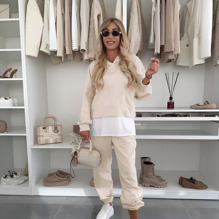 NANCY - EFFORTLESS CHIC HOODIE SET