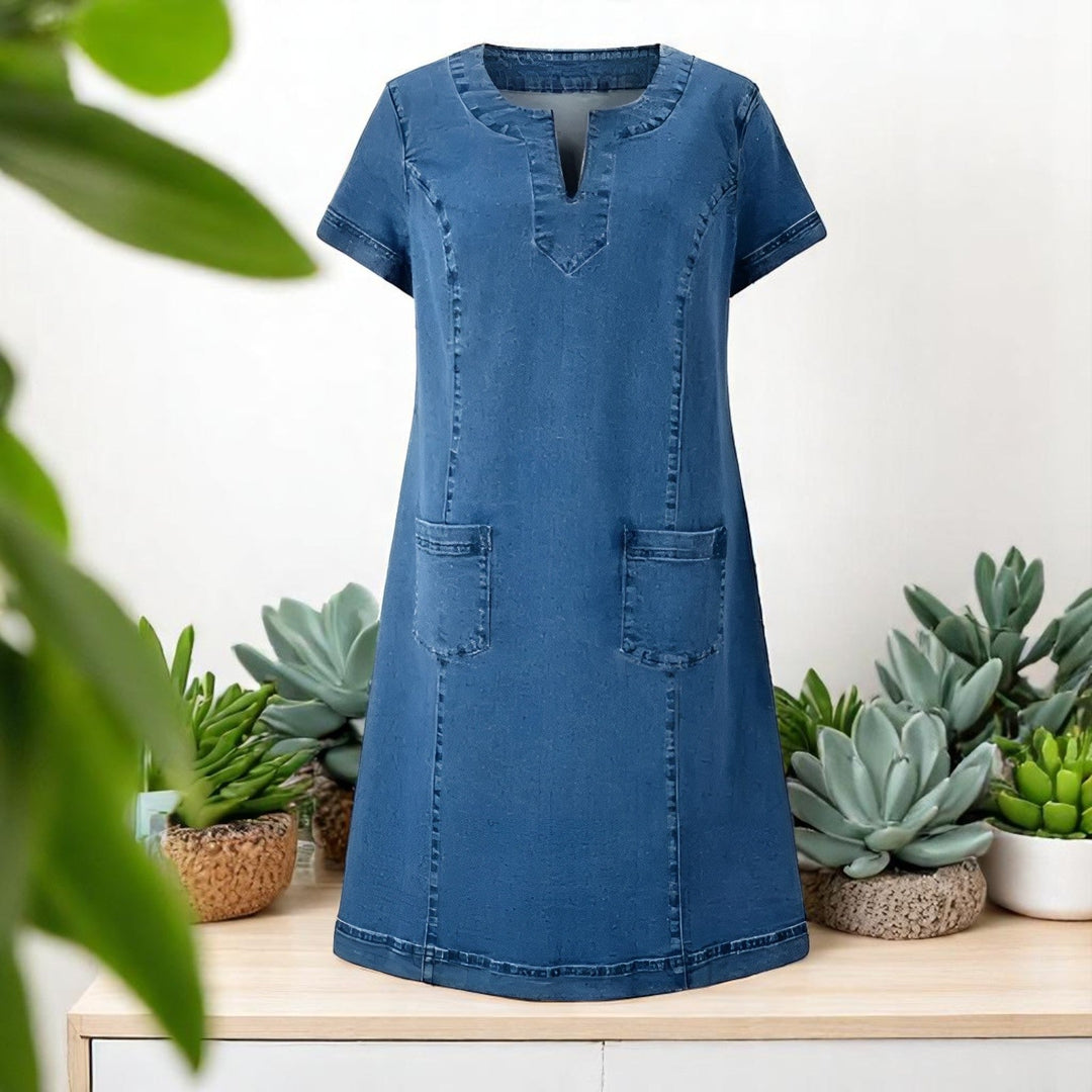 CARYS – SOFT DENIM DRESS