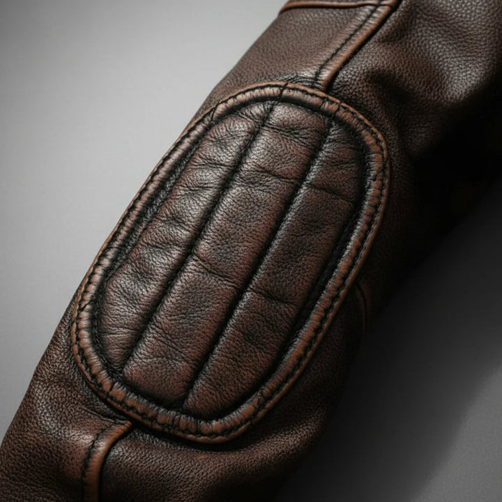 ETHAN – CLASSIC MOTORSTYLE FAUX LEATHER JACKET