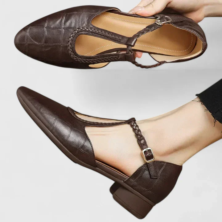 HANNAH – ELEGANT T-STRAP SHOES