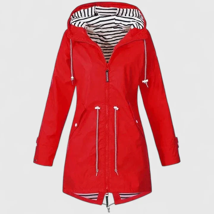 ANYA – STYLISH HOODED RAIN JACKET