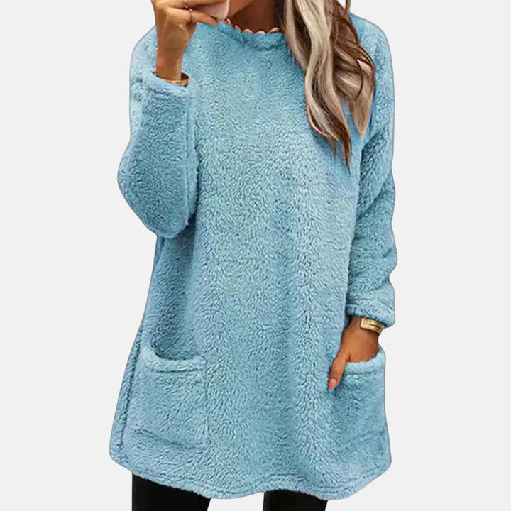 ISABEL – COZY FLEECE LONG SWEATSHIRT