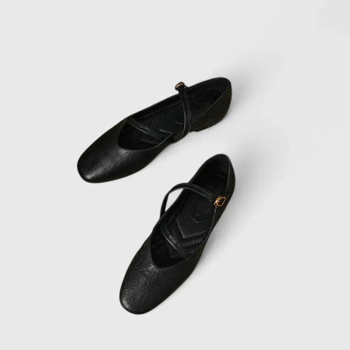 MARGARET – ELEGANT STRAP BALLET FLATS