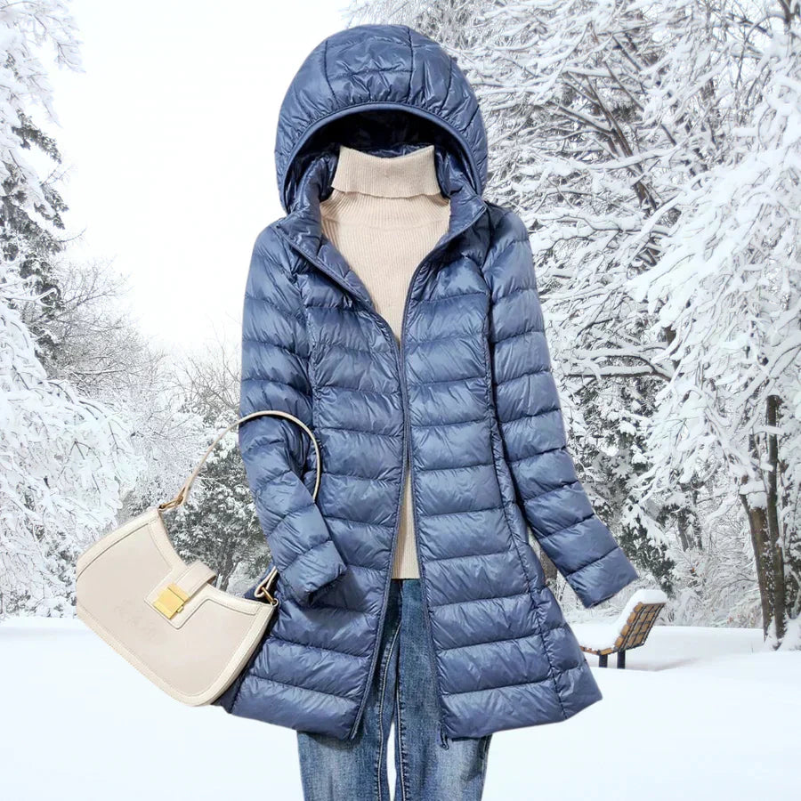 YVONNE – COZY HOODED PUFFER COAT