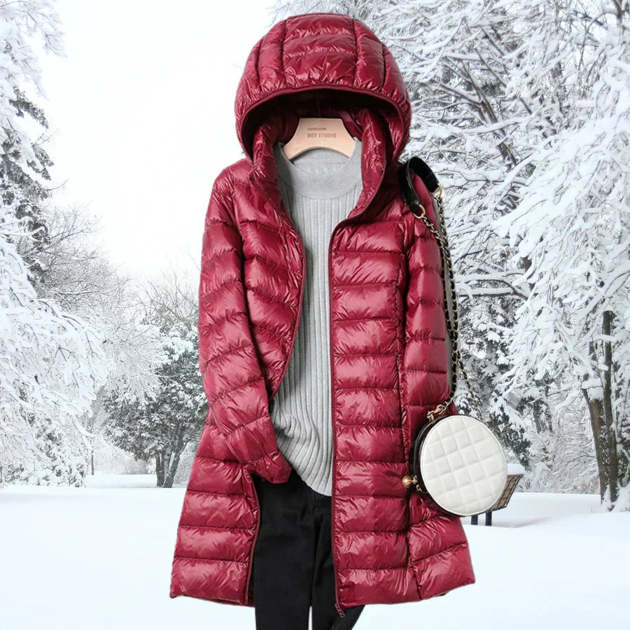 YVONNE – COZY HOODED PUFFER COAT