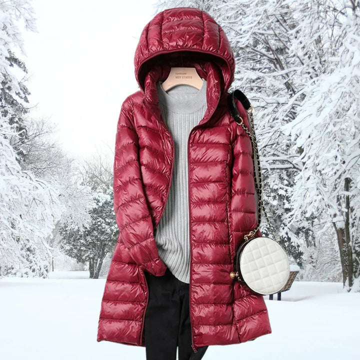 YVONNE – COZY HOODED PUFFER COAT