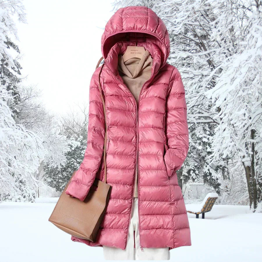 YVONNE – COZY HOODED PUFFER COAT