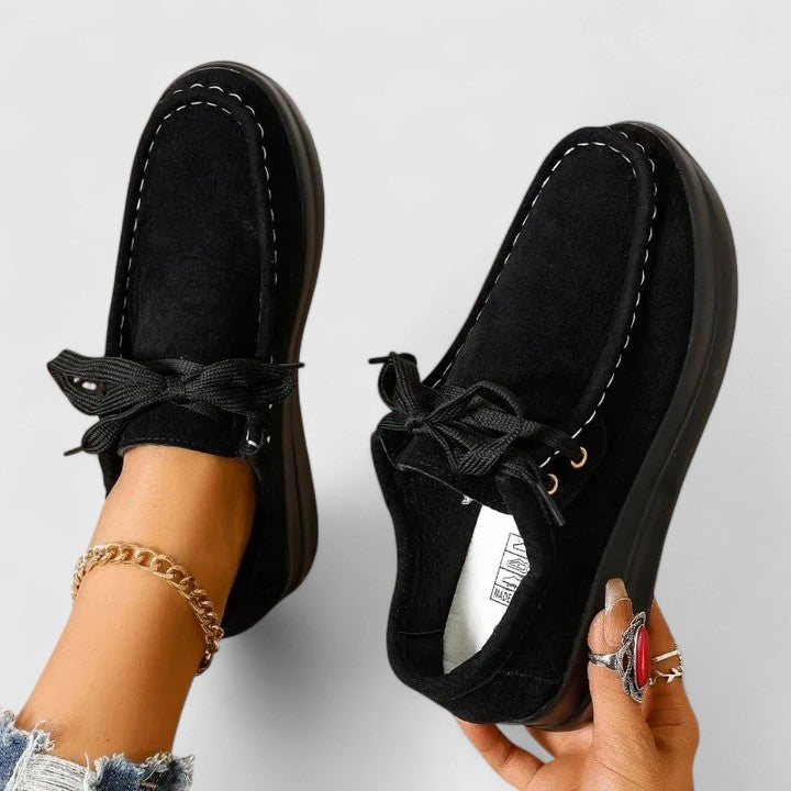 PERRIE – PLATFORM MOCCASIN SHOE