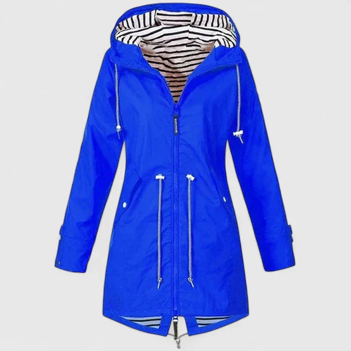 ANYA – STYLISH HOODED RAIN JACKET