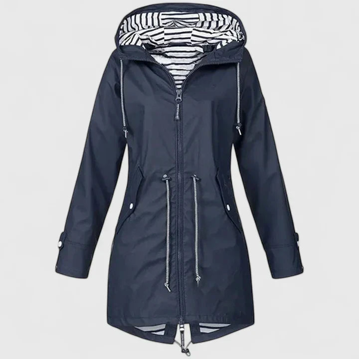ANYA – STYLISH HOODED RAIN JACKET