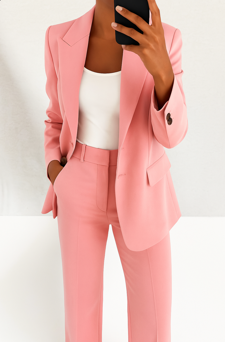 COURTNEY – POWER CHIC PANTSUIT SET