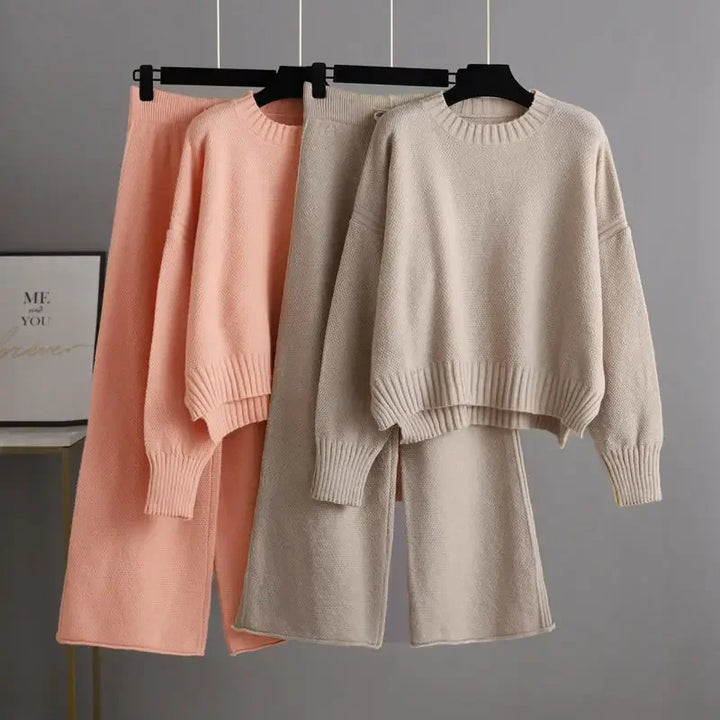 CAMILLE – COZY KNIT TWO-PIECE SET