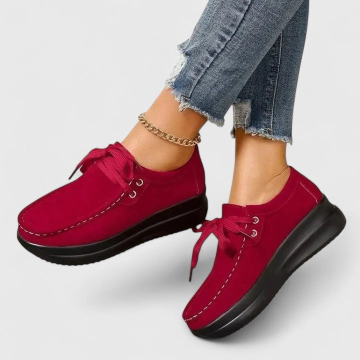 PERRIE – PLATFORM MOCCASIN SHOE