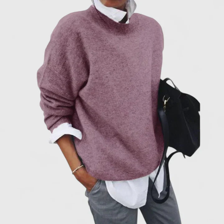 ESTHER – CLASSIC CREW NECK SWEATER