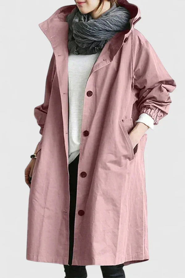 KYLIE – VIBRANT HOODED RAINCOAT