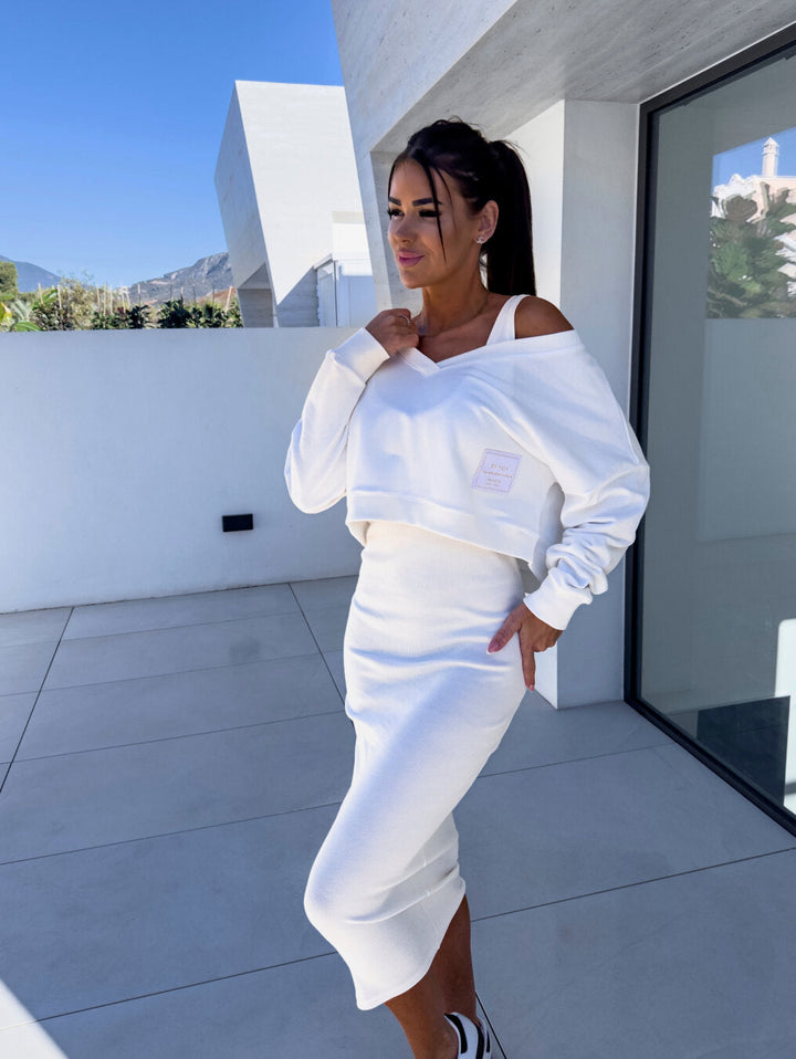 Olivia | Casual Sweatshirt & Dress Set