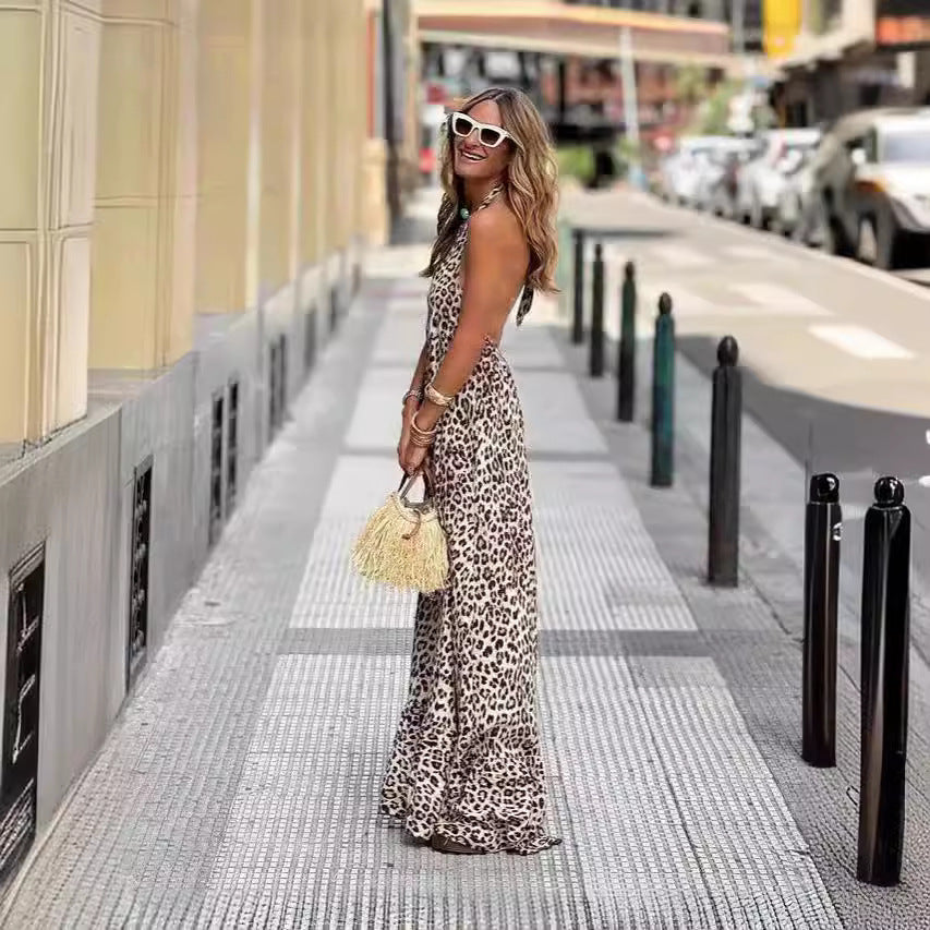 The Wild Elegance Maxi Dress