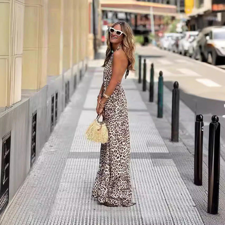 The Wild Elegance Maxi Dress