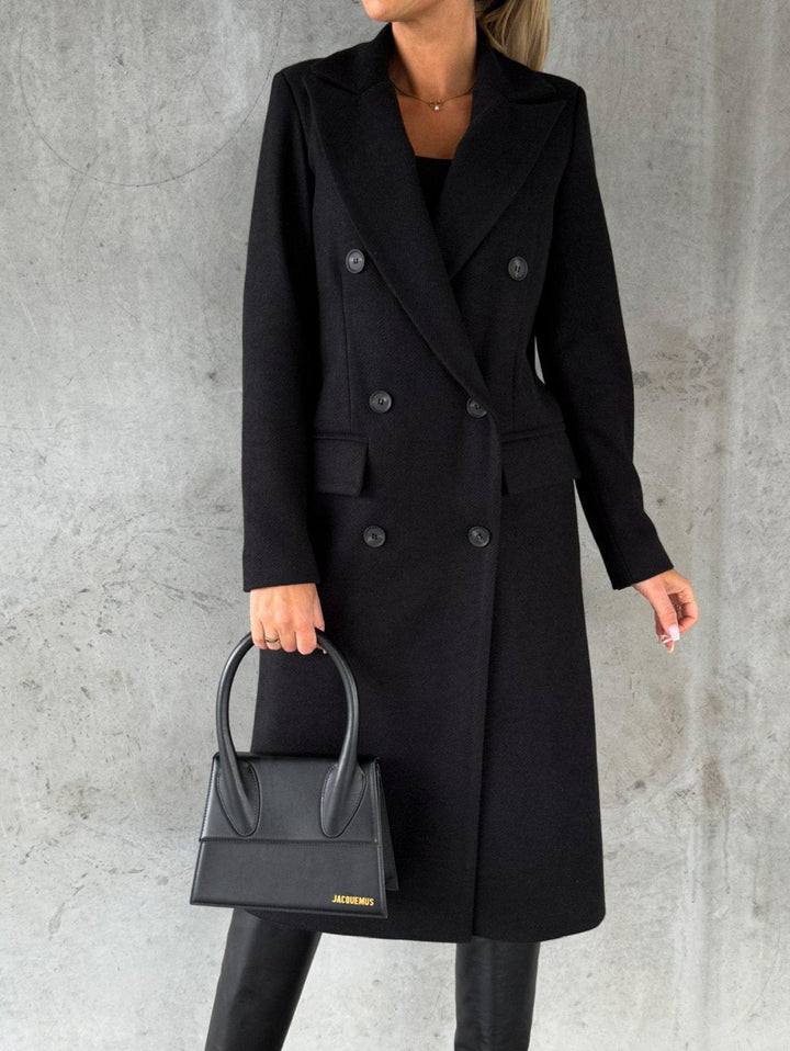 SIERRA – DOUBLE-BREASTED LONG COAT