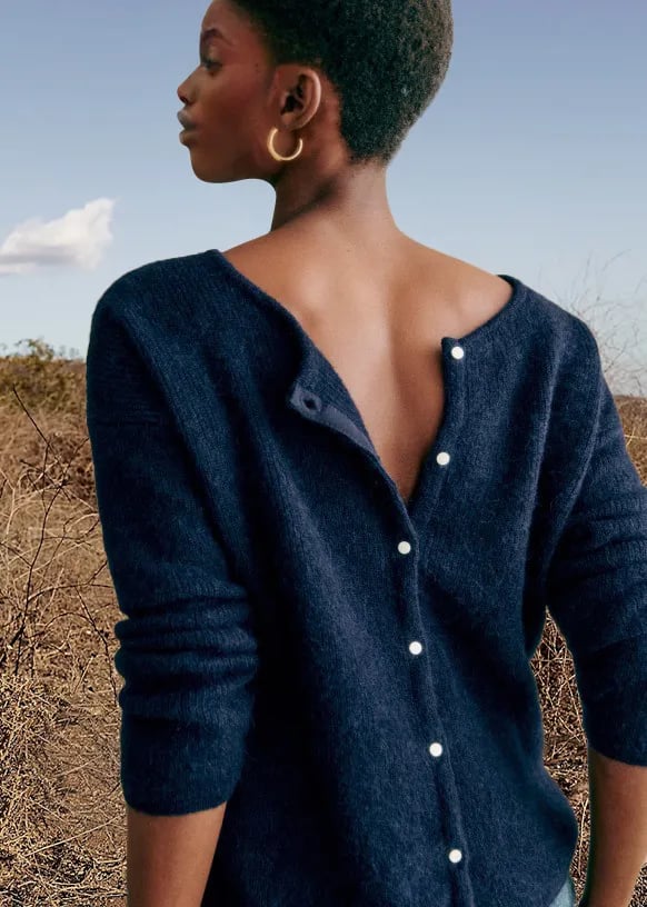 ELOISE – CLASSIC BUTTON-DOWN CARDIGAN