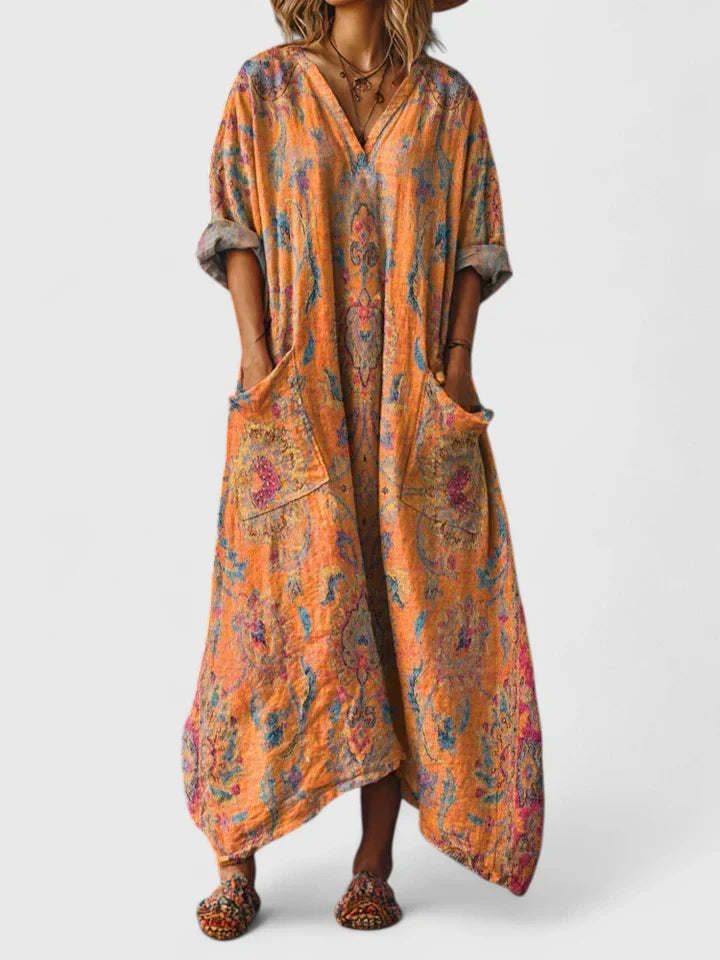 SHIELA - FREE-SPIRIT MAXI DRESS