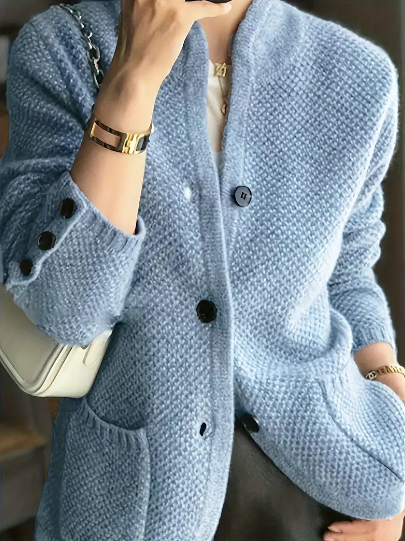 MICHELLE – THE COZY TEXTURED KNIT CARDIGAN