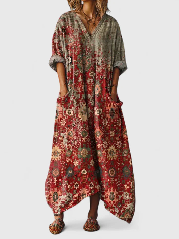 SHIELA - FREE-SPIRIT MAXI DRESS