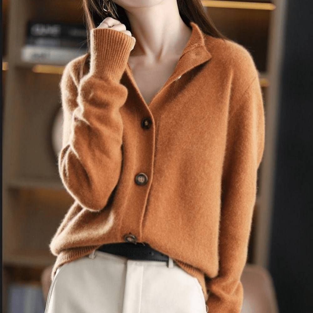 Anita - Cashmere Knit Cardigan