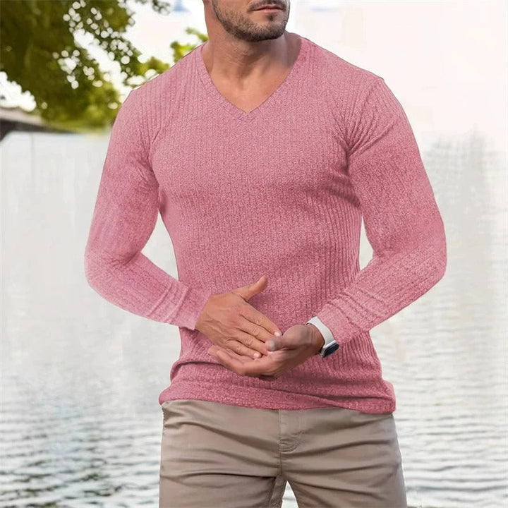 ETHAN – MODERN FIT RIBBED SWEATER